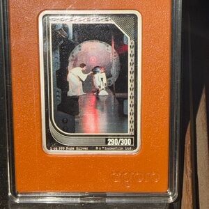 2025 Agoro Star Wars A Secret Message Trading Coin 1oz Silver .999 290/300